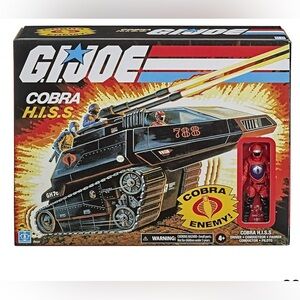 Hasbro G.I.Joe Retro Cobra H.I.S.S.Tank Exclusive Vehicle with 3 3/4 inch Driver